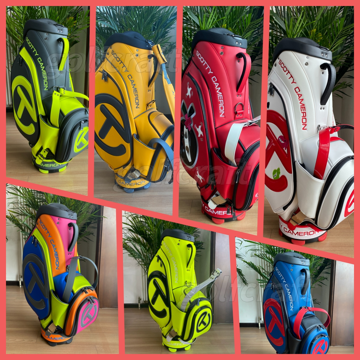 CIRCLE T Golf bag outdoors High quality Pattern Unisex Waterproof Large Capacity Golf Stand Bags golfcraft