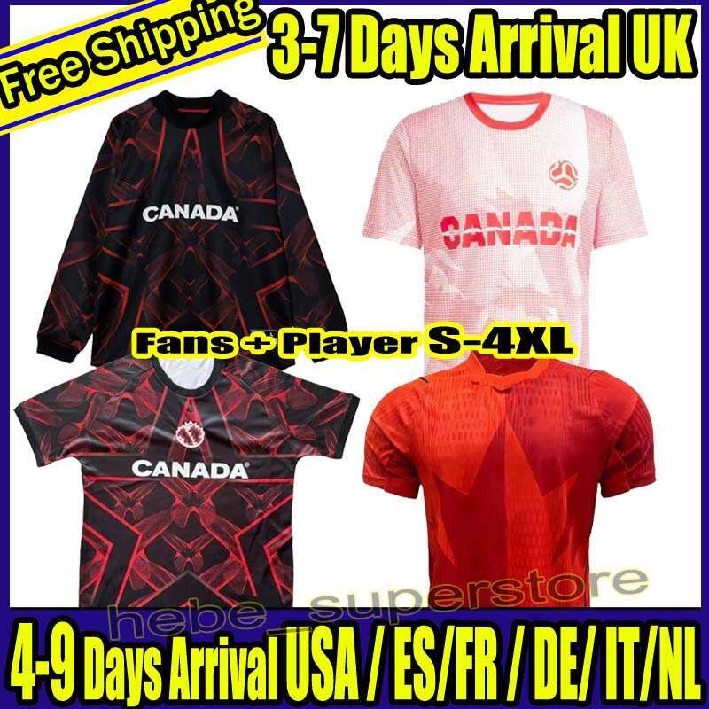 S-4XL 2026 2027 Canada Soccer Jerseys DAVIES EUSTAQUIOBUCHANAN LARIN DAVID OSORl0 Kits Men's Uniforms football shirts T home away third MEN WOMEN national team