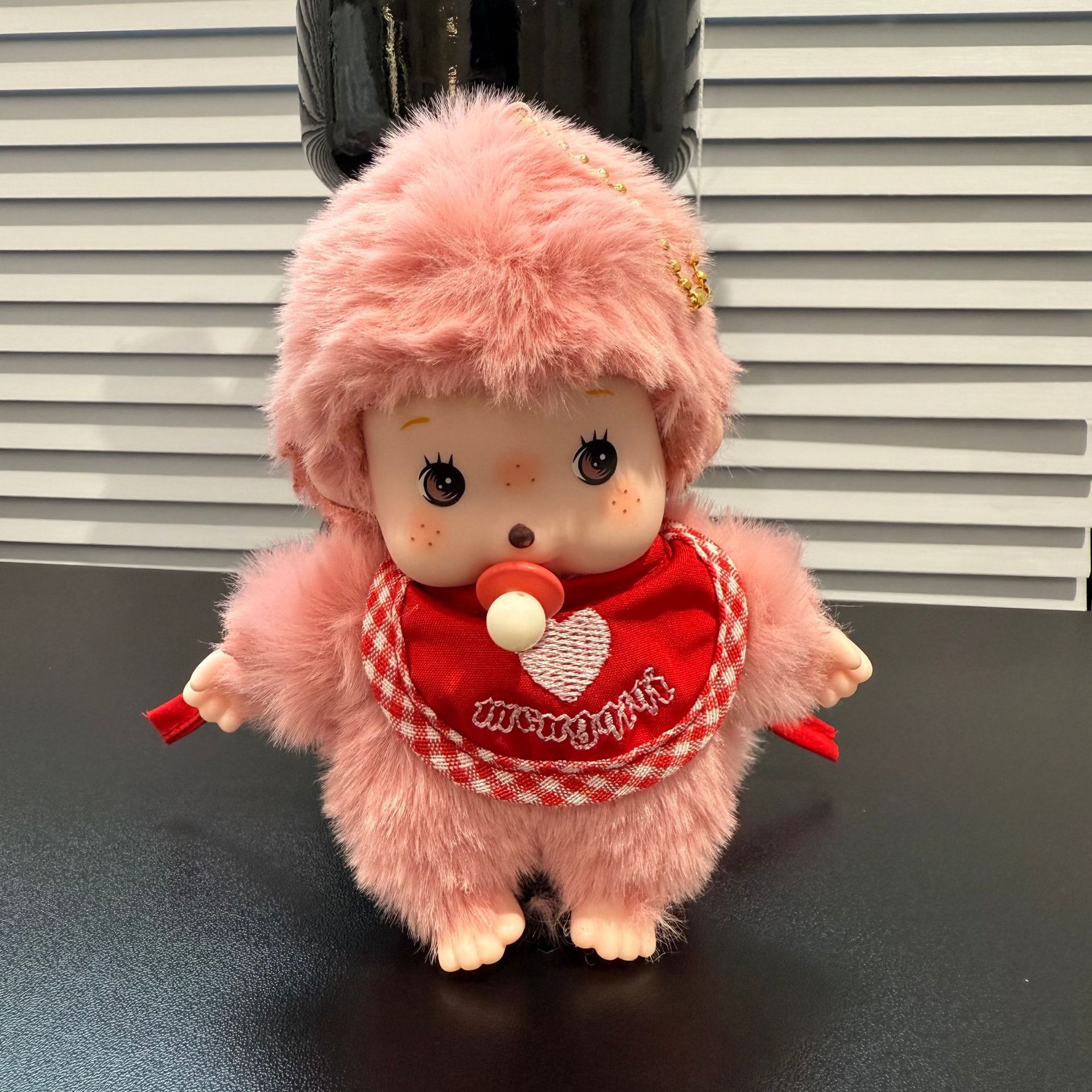Fashionable and versatile new macaron vinyl plush pendant, cute and lovely doll