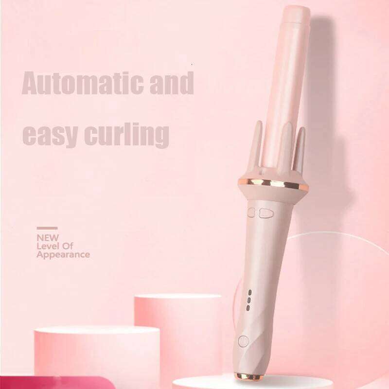 Automatic professional rotating electric ceramic curling iron negative ion hair care styling tool H260110