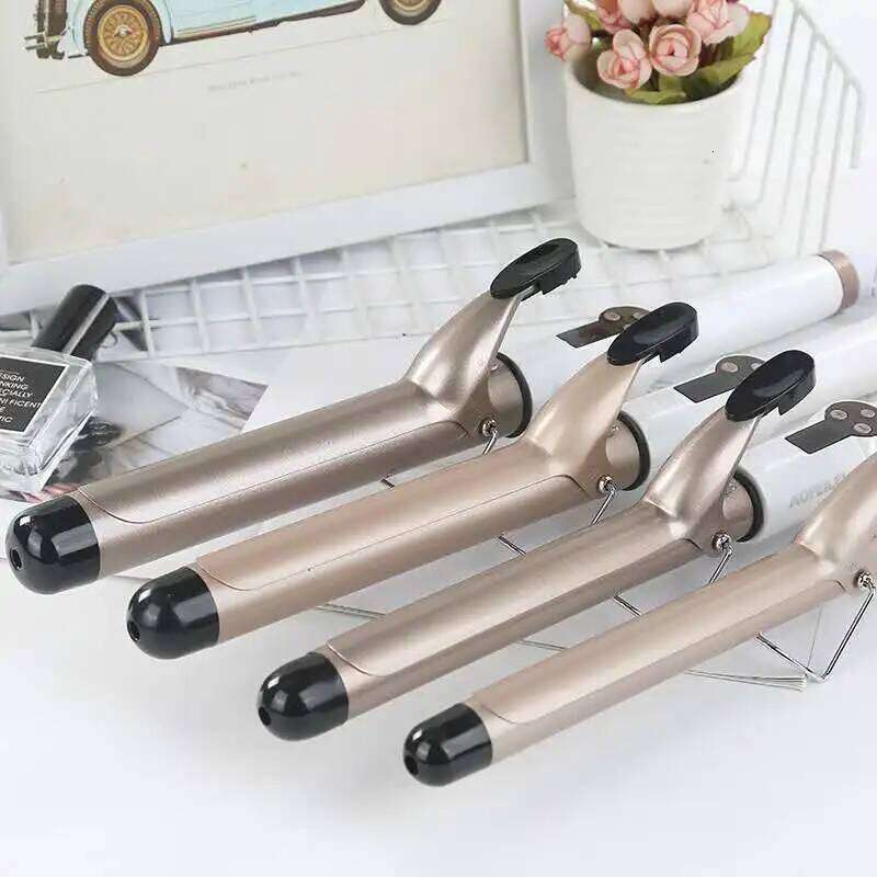 2021 New 9mm-38mm Professional Ceramic Hair Curler Lcd Curling Iron Roller Curls Wand Waver Fashion Styling Tools H260110