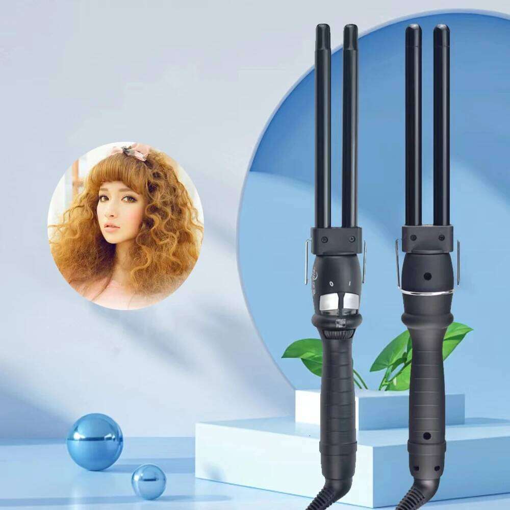 13mm Two-barreled curling iron Electric Curler for Women Professional Ceramic Curling Iron Adjustable Temperature Hair Styl H260110