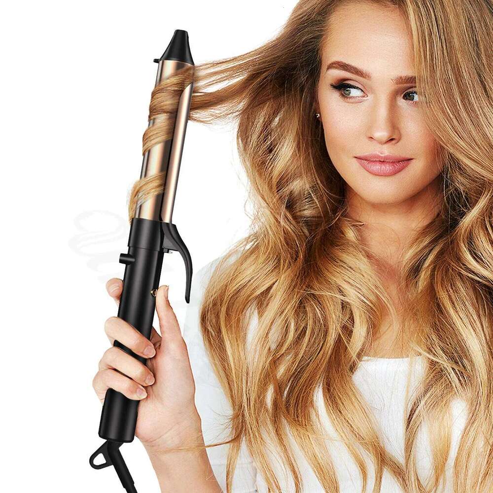 Automatic Rotating Curling Wand 32mm Curler Professional Styler Salon Curls and Waves Ceramic Hair Waver Iron H260110