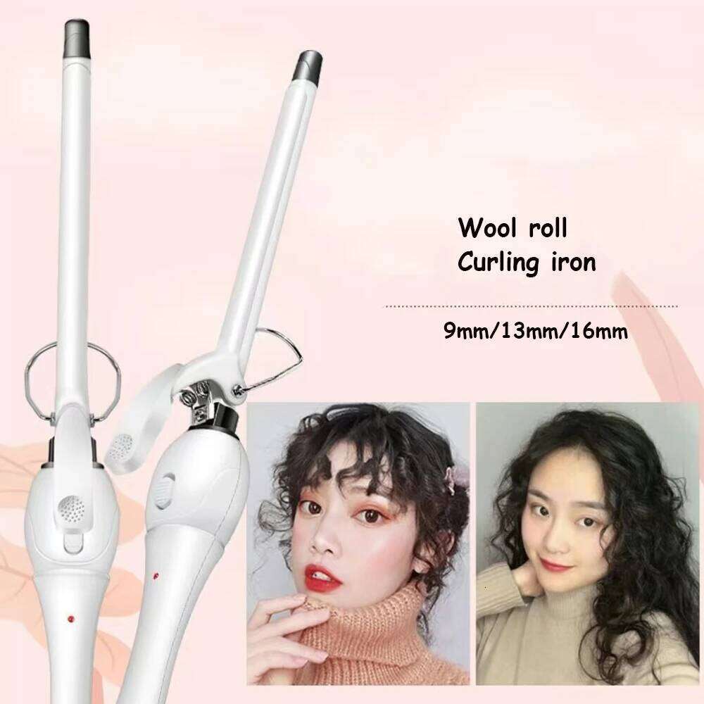 Electric Clips Small Woolen Curls Curler Perfect For Beach Waves Styler Hair Styling Appliances Curling Iron H260110