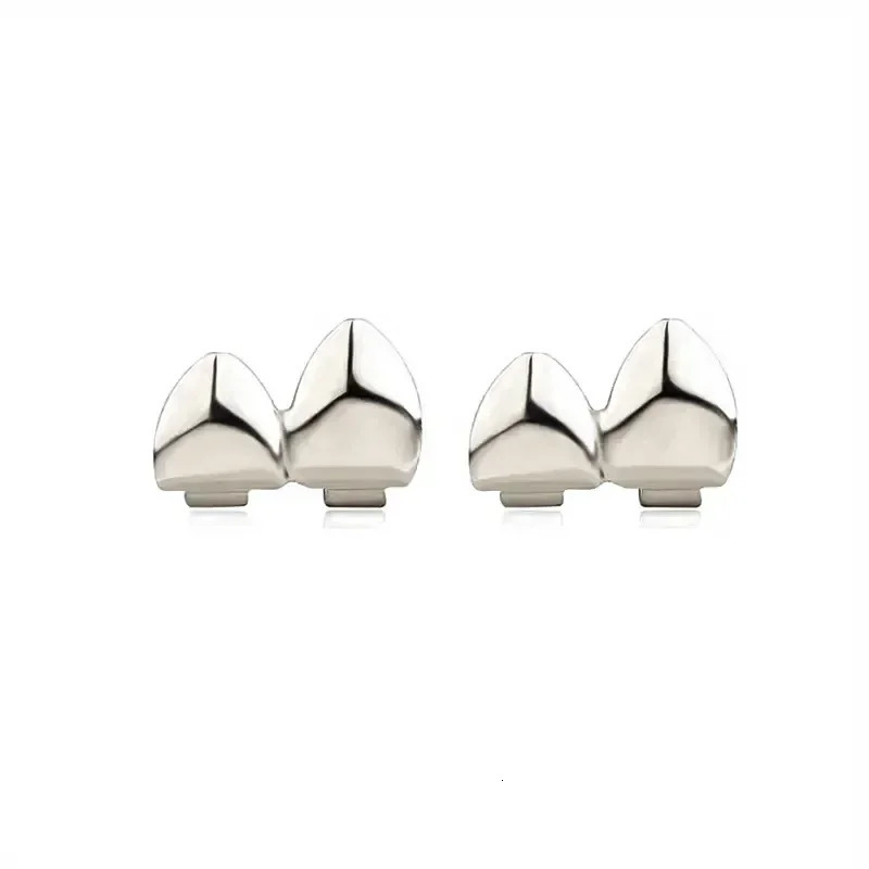 3CPS/Set KGold Silver-Plated Hip Hop Teeth For Mouth Caps TopBottom Grill Set teeth for Halloween Party Sets 260109 - view 6
