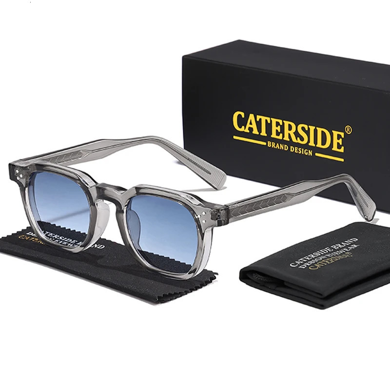 CATERSIDE Fashion Men Sunglasses Small Frame Square Personalized Sun Glasses Women Travel Party Business Festival Gift 260109