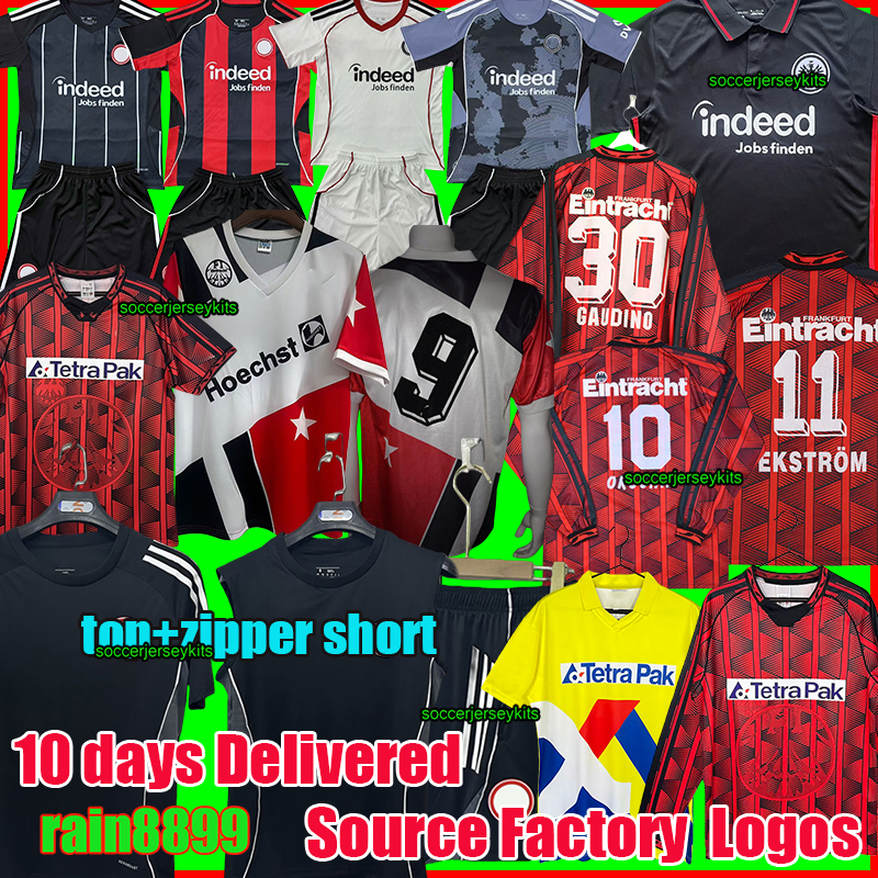 25 26 EintrachtS Frankfurt Soccer Jerseys 125 th EKITIKE MARMOUSH DINA EBIMBE KNAUFF M.GOTZE CHAIBI SKHIRI RODE KOCH 2024 2025 Football shirts