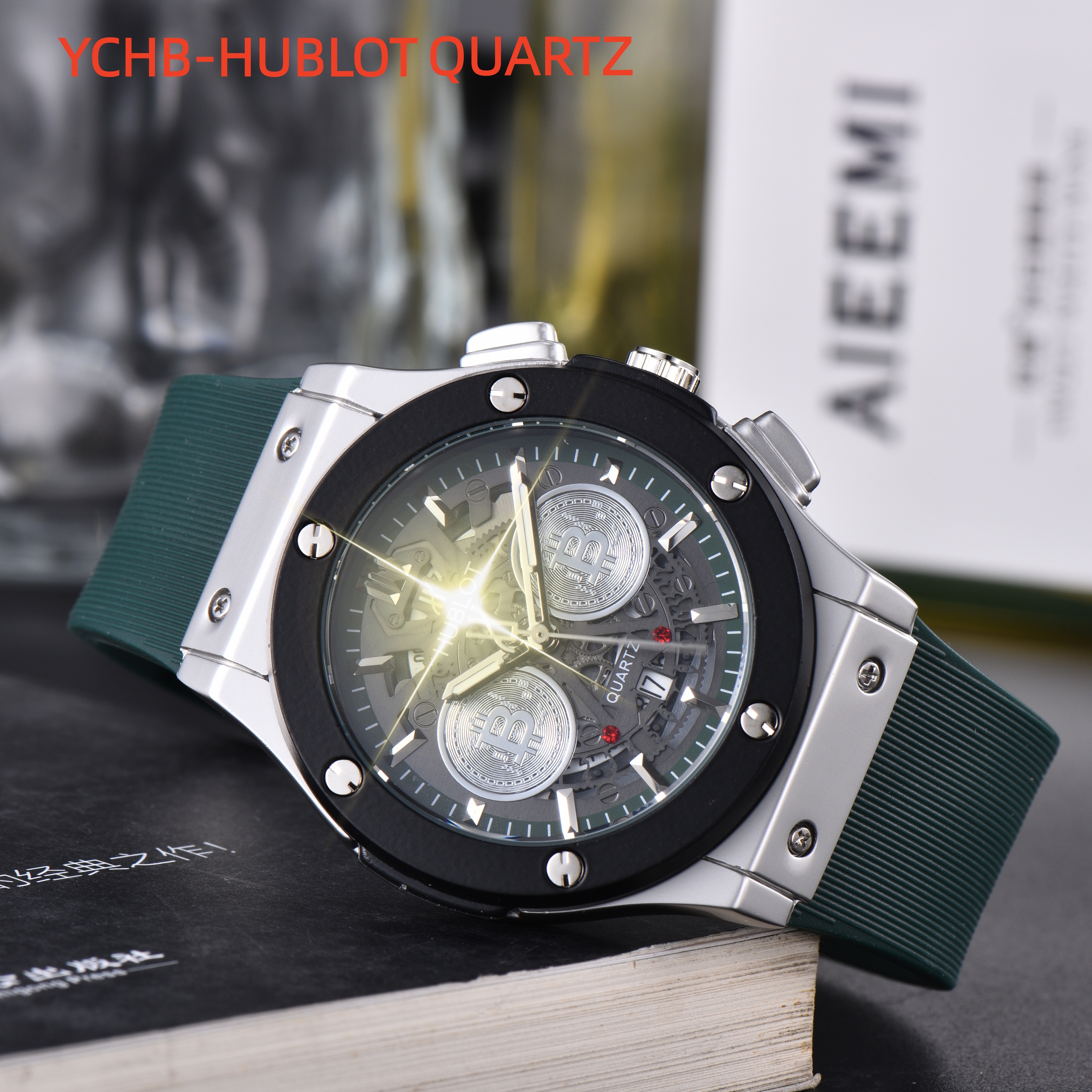 HOT Luxury Womens Hubloity Watch Designer Watches Premium Quartz Movement Stainless Steel Bracelet Glass Waterproof men Wristwatches Multi color selection 379