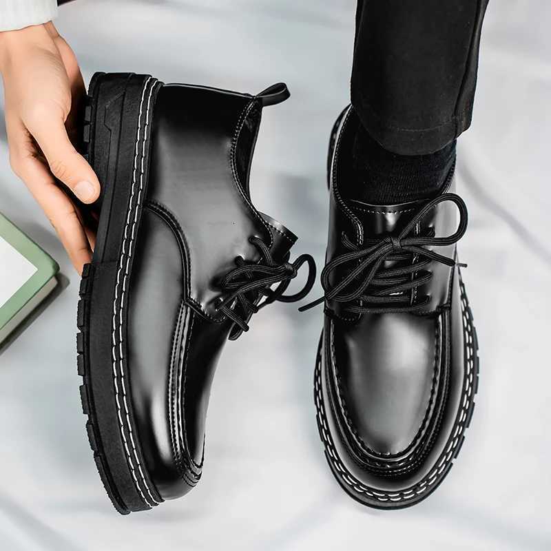 2025 New Mens Leather Shoes - Durable Comfortable Breathable Stylish H260425