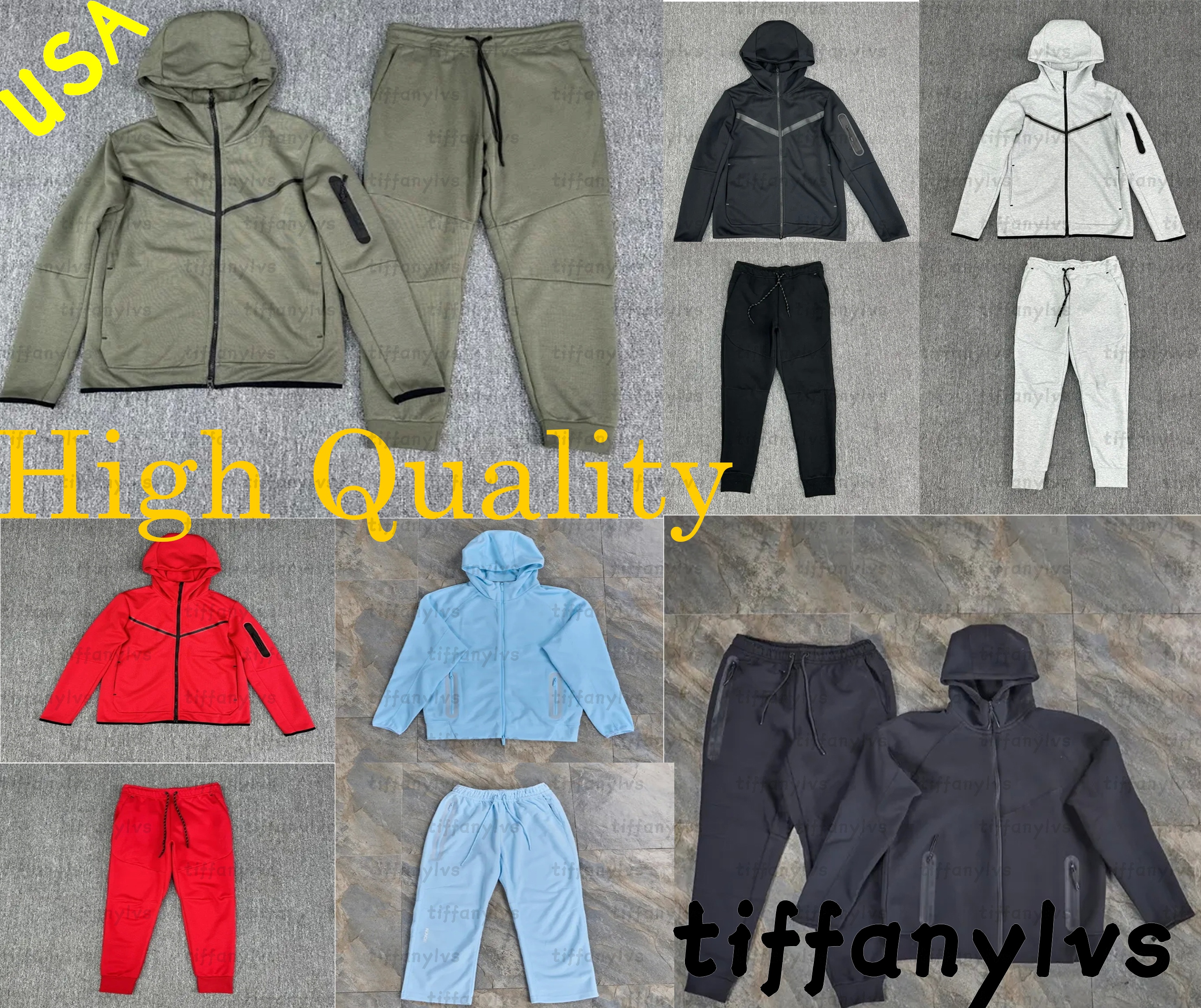 thick Tech Fleece Nocta Tracksuits Mens Tech Pants Sports Designer Hoodies Pants Men Woman Jogger Techfleece Hoodie Trousers Tracksuits Bottom Trainer