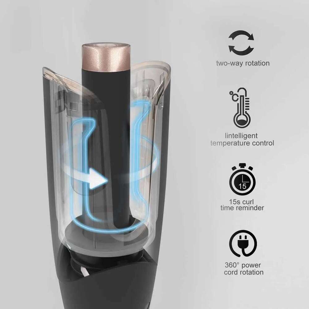 LESCOLTON Iron Innovative Large Curl Professional Curler Automatic Curling Hair Styling Tool for All Ages H260110