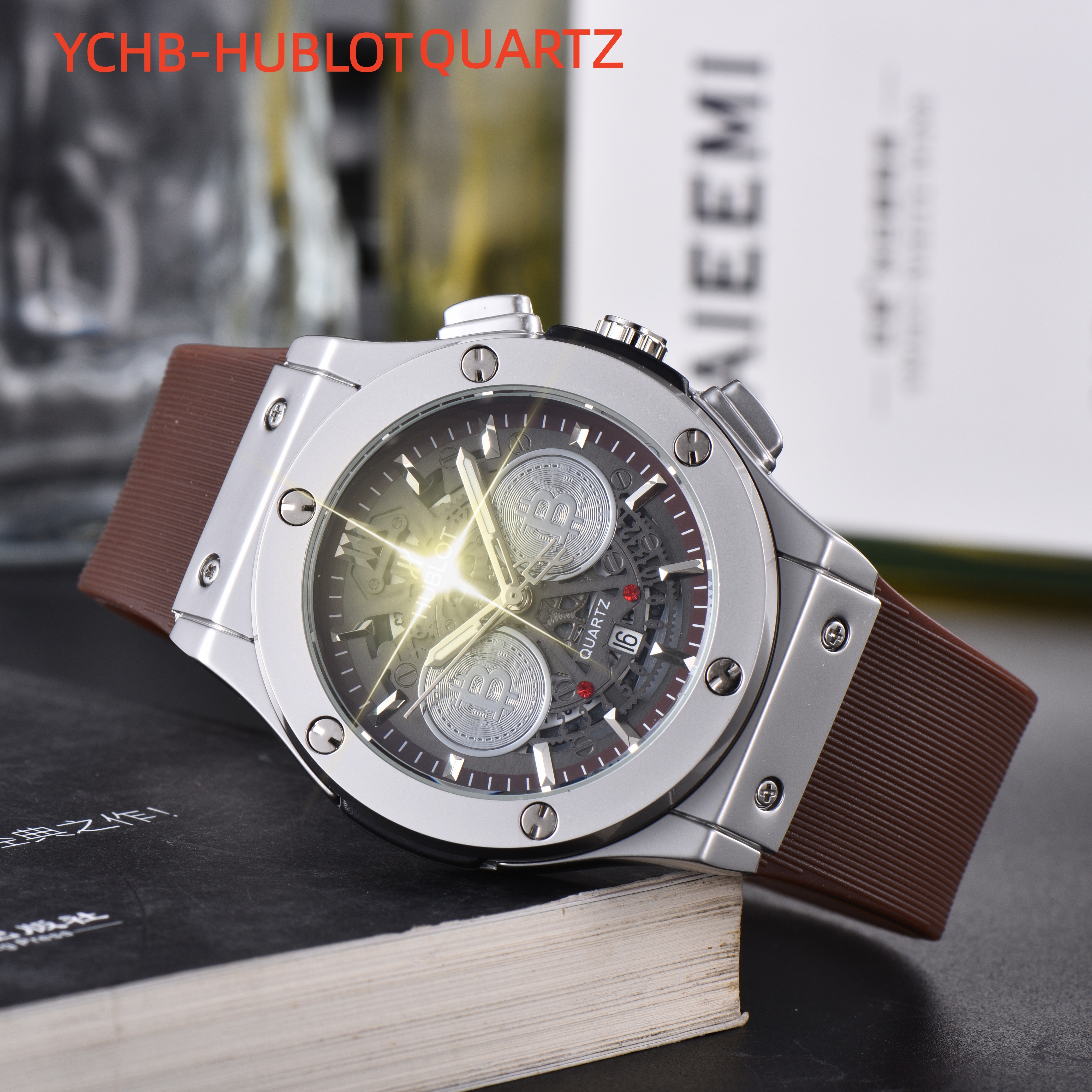 HOT Luxury Womens Hubloity Watch Designer Watches Premium Quartz Movement Stainless Steel Bracelet Glass Waterproof men Wristwatches Multi color selection 381