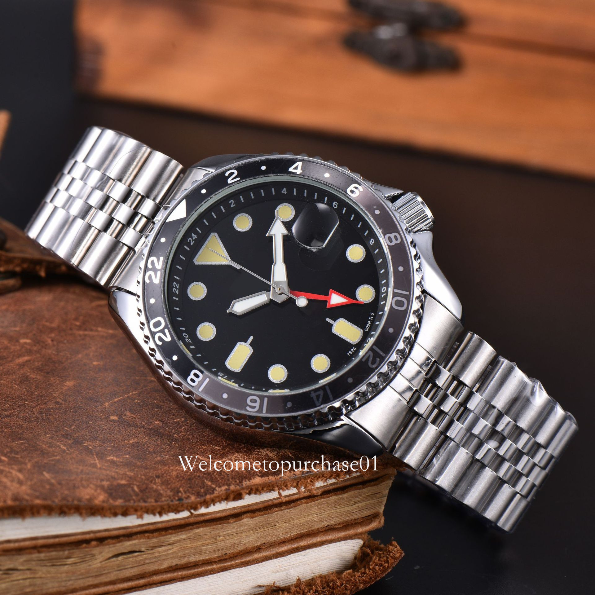 Seikowatch Luxury Ceramic Bezel Sapphire Glass Designer Men's Watch Grandseiko Watch Seko Fashion Watches Men's 904L Stainless Montre De Luxe Watch With Box fb5