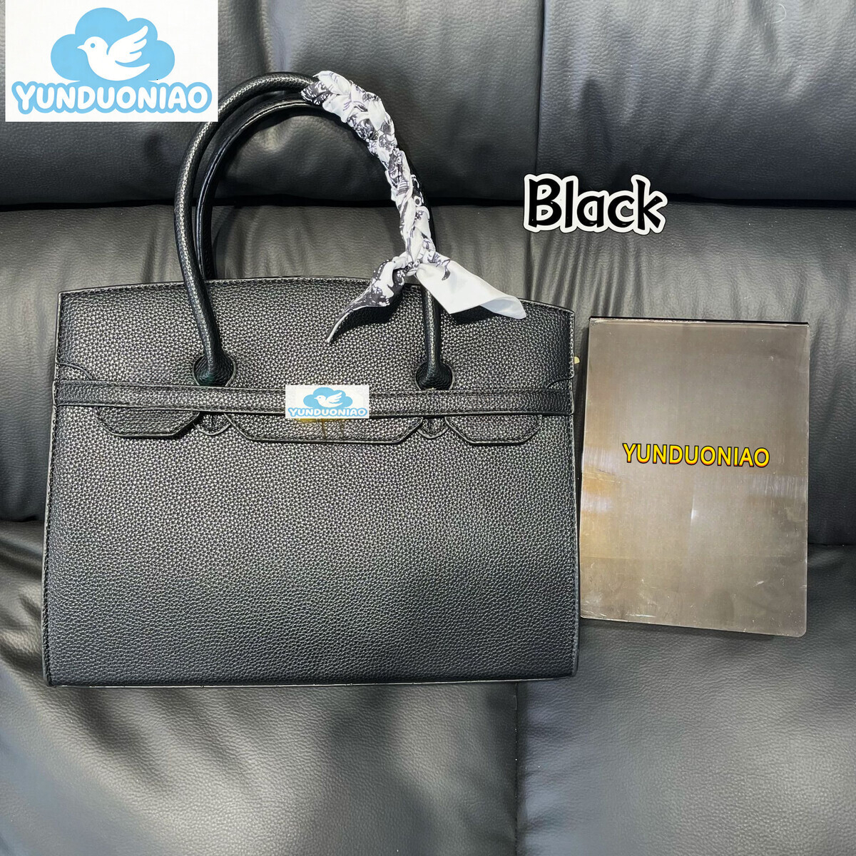 YUNDUONIAO new handbag, women's shoulder bag, crossbody design bag, scarf, shoulder bag, European and American fashion, large capacity - view 5