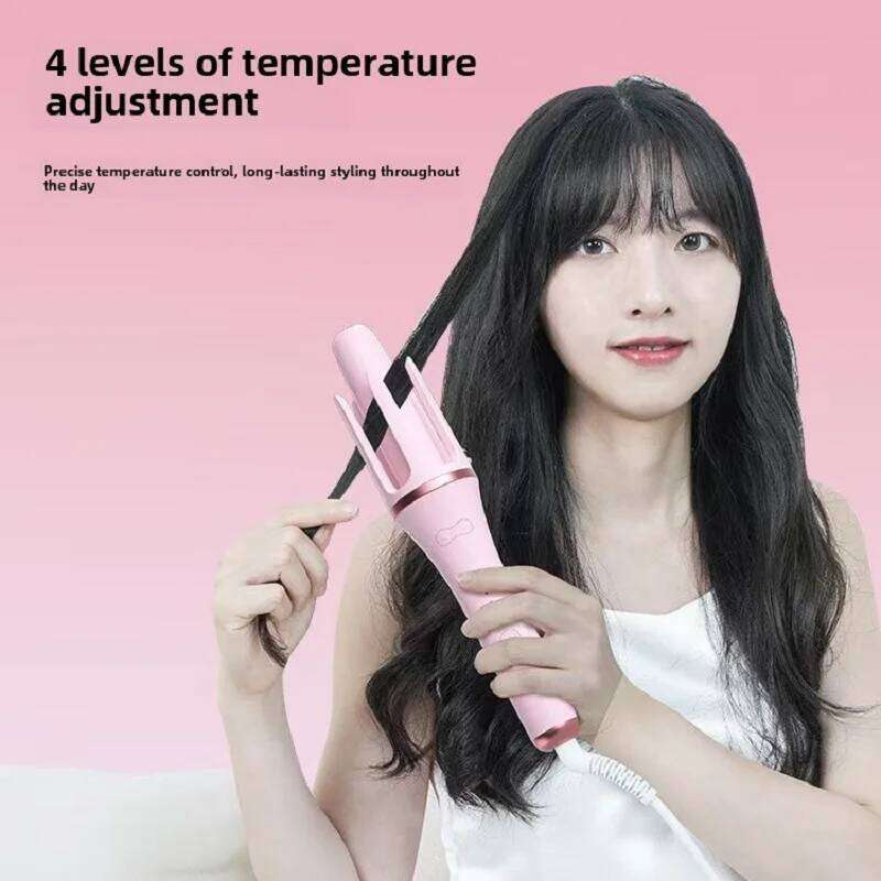 Fully Automatic Iron Anti-Tangle with Negative Ions Latest Curling Wand Hair Curler for long-lasting styling H260110