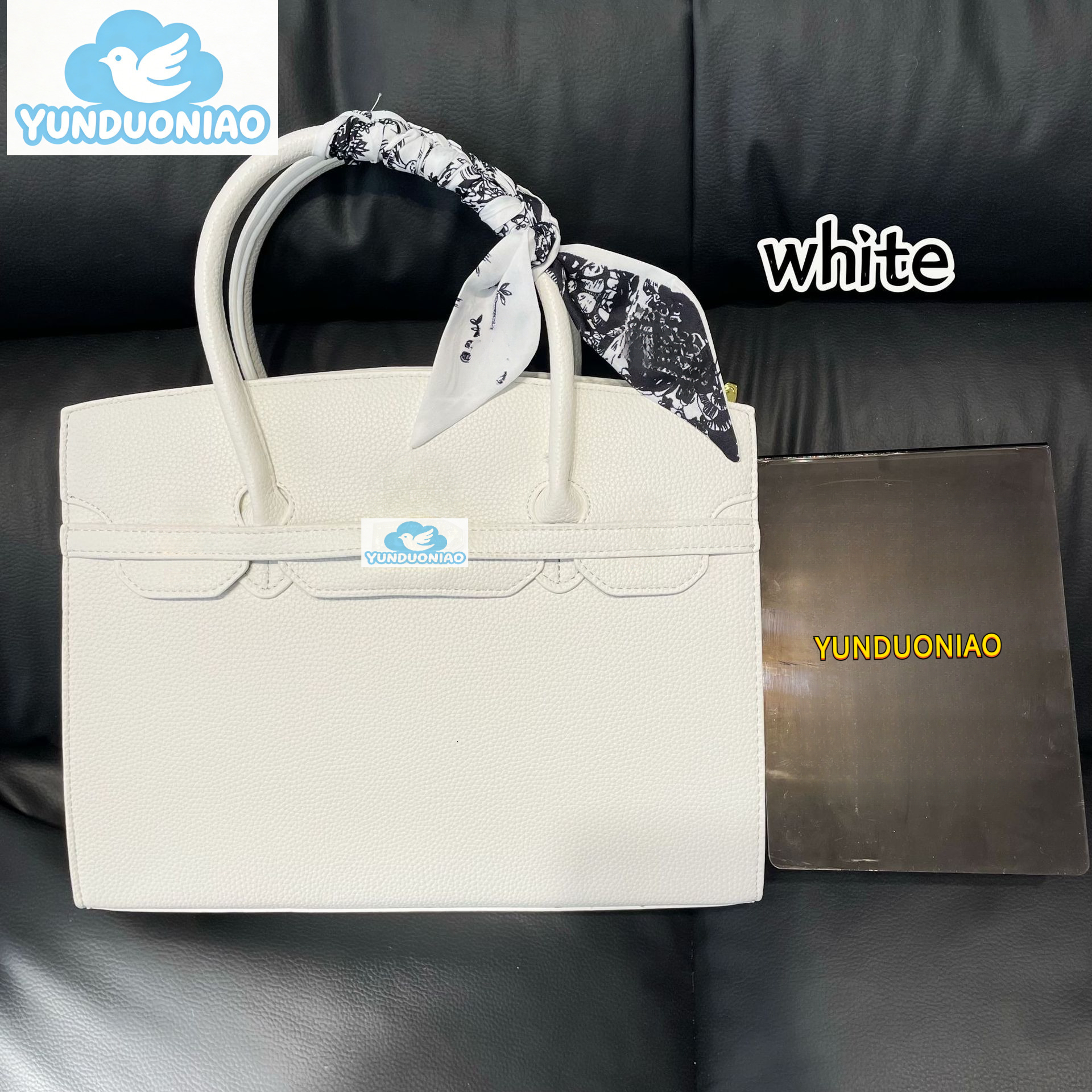 YUNDUONIAO new handbag, women's shoulder bag, crossbody design bag, scarf, shoulder bag, European and American fashion, large capacity - view 8