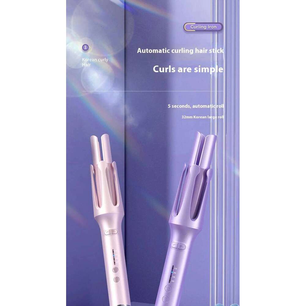 2 in 1 32mm Automatic Rotating Ceramic Professional Curling Wand Curler H260110