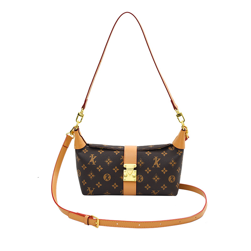 Bestselling 2026 New Design Arrival Classic Printed Fashion Versatile Shoulder Bag Women's Elegant Trendy Metal Buckle Handbag Crossbody Bag Free