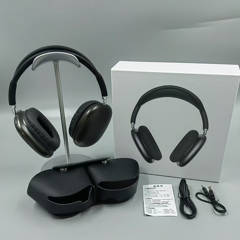 P9 Wireless Bluetooth Headset Outdoor Sports Gaming Bluetooth Headphones Earphones USB-C charging with Mic Noise Cancelling Earbuds Earphones for Work Travel