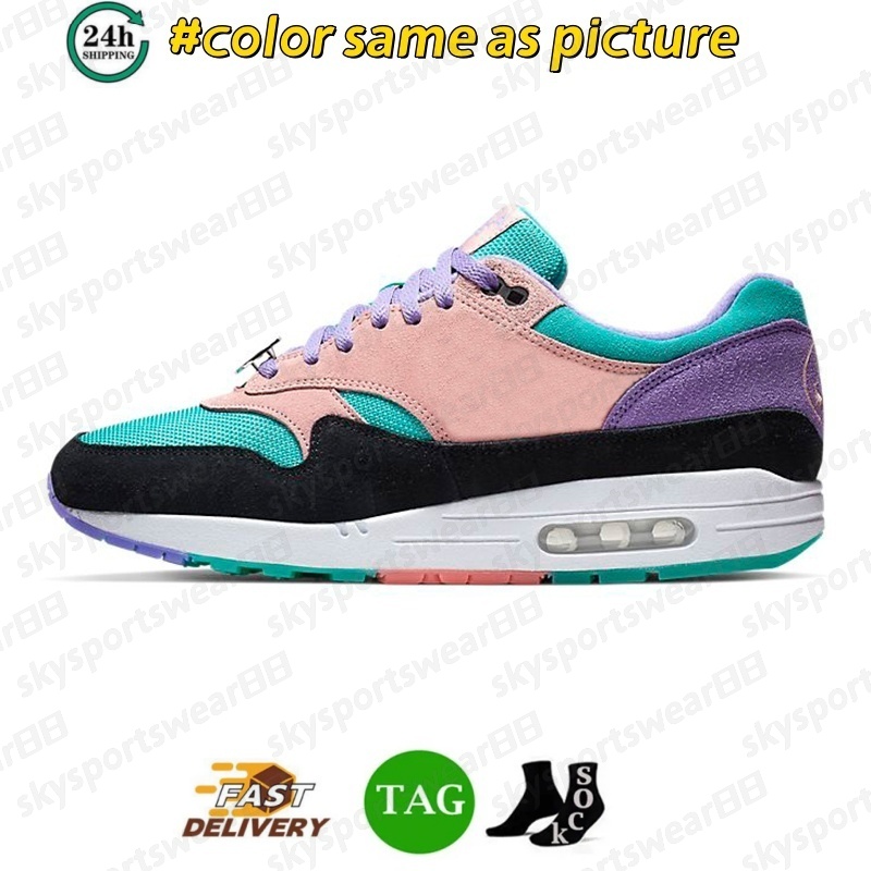 2026 delivery designer shoes 1 87 men wen patta waves black monarch baroque brown saturn gold wheat treeline mens running sneakers sports trainers 36-