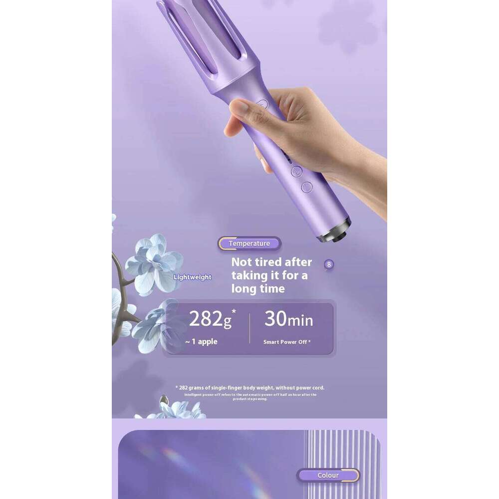 2 in 1 32mm Automatic Rotating Ceramic Professional Curling Wand Curler H260110