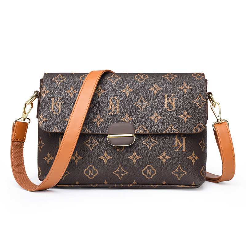 2026s New Design Arrival Fashion Classic Print Women Bag Large Capacity Retro Elegance Shoulder Bag Trendy Versatile Crossbody Bag Free Shipping