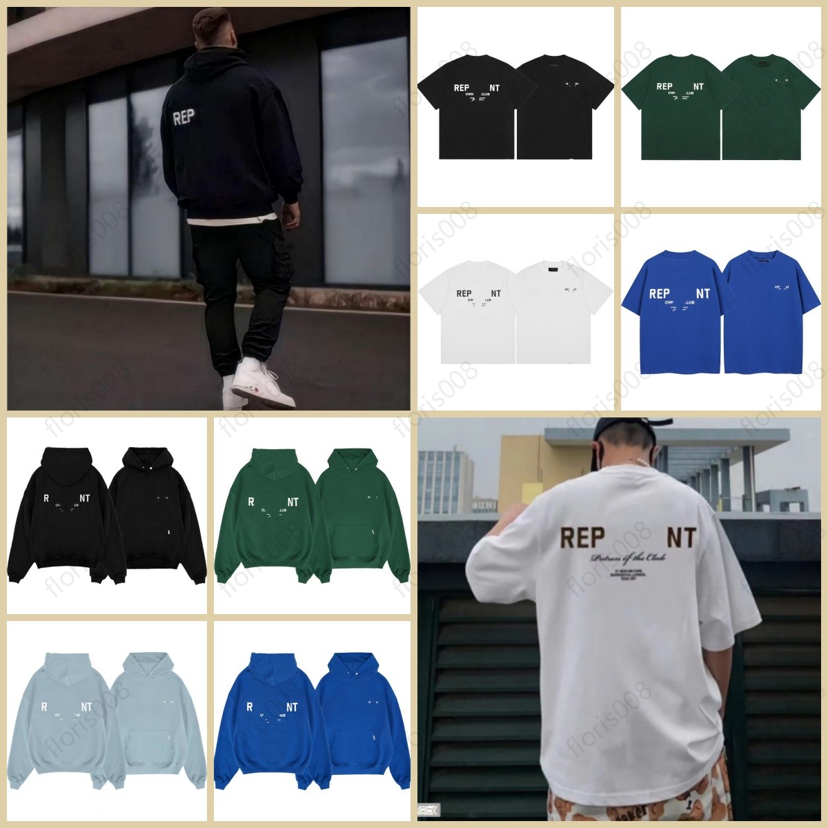 Designer Representor hoodie mens sweatshirt Luxury T Shirt sweatpants man woman print multiple Represnts hoodie tops jumper sweatshirts shirts EUR Size S-XL