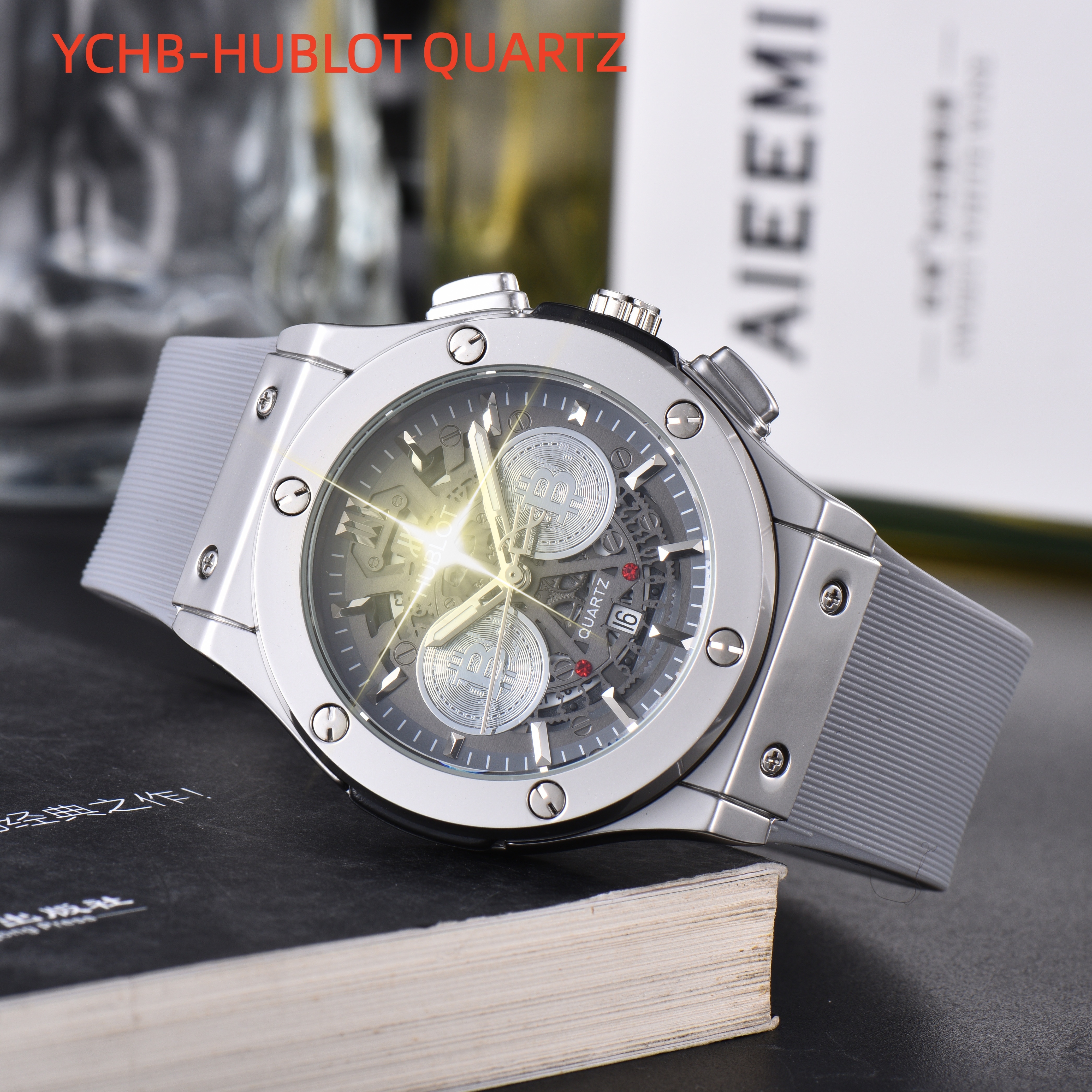 HOT Luxury Womens Hubloity Watch Designer Watches Premium Quartz Movement Stainless Steel Bracelet Glass Waterproof men Wristwatches Multi color selection 382