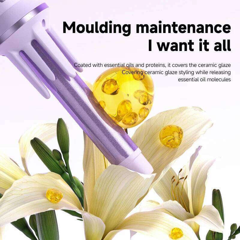 Premium Multifunctional 32mm Curling Iron Hair Curler Wand with Adjustable Temperature - Gift Box Include H260110