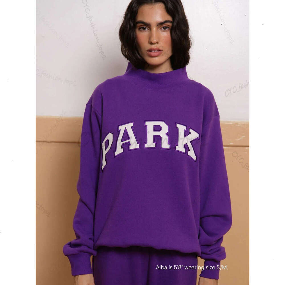 Womens Mockneck Sweatshirt Parke Hoodie Sweatshirt Spring Autumn Outdoor Casual Hoodies Daily Outfit Woman Loose Fit Sweatshirts Parke Hoodie 3E5