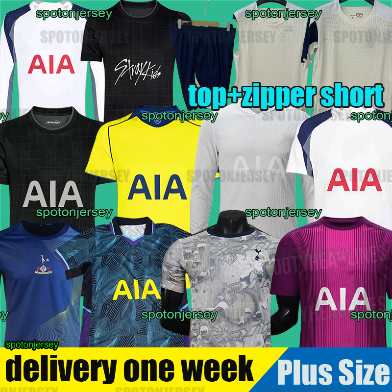 Whiteout Tottenham 25 26 Special Kit long sleeve 125th Anniversary Kit RICHARLISON KUDUS SIMONS COYS KULUSEVSKI Tottenham Hotpsur Jersey XAVI THFC Football jersey