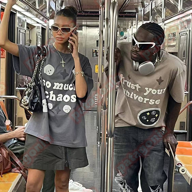 New Summer T Shirts Designer Mens Short Sleeve Tops Womens Streetwear Black White Polo Tops men clothing