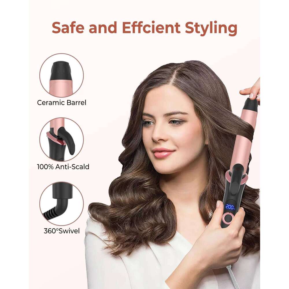 Ceramic Mini Curler 25mm Travel Iron Dual Voltage Curling Wand Small iron Styler Curly Hair Products H260110