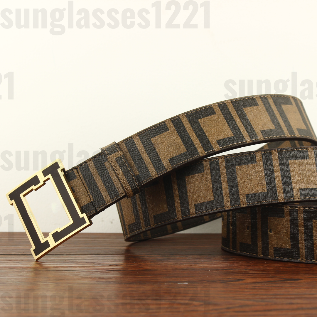 Mens designer belts Designer thin leather belts for women designer men ceinture e soft small buckle ladies belt 18mm width fashionable brown black with BOX