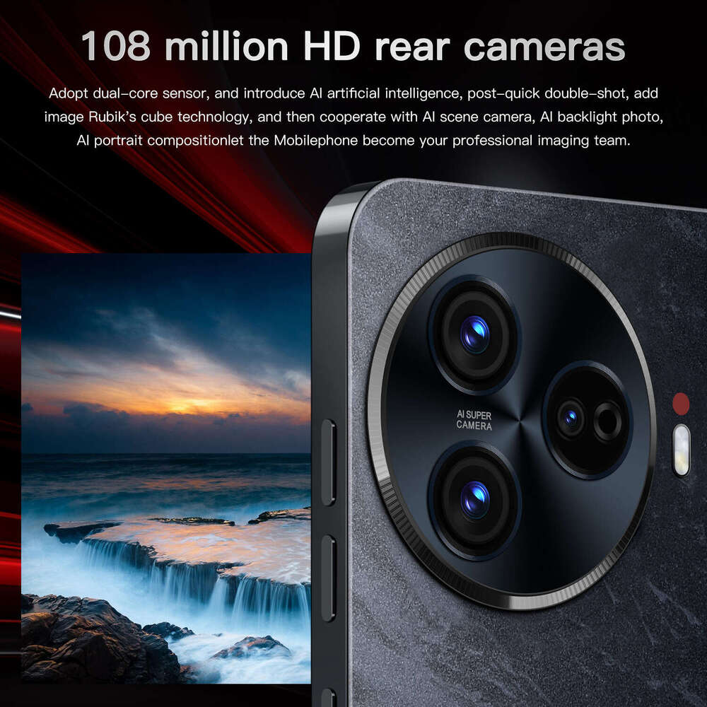 Famous brand cross-border C30 smartphone 7.3 large screen 16+1T foreign trade Android phone source manufacturer (explosive model) CKS