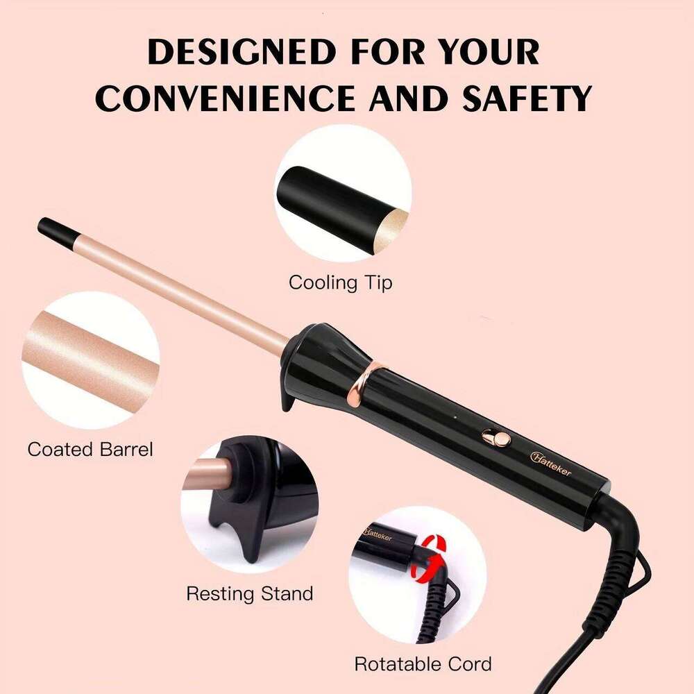 Home air bangs,short hair,perm,instant noodles, electric curling iron,small size 9mm,small roll,Suitable for Fine Hair and Bangs H260110