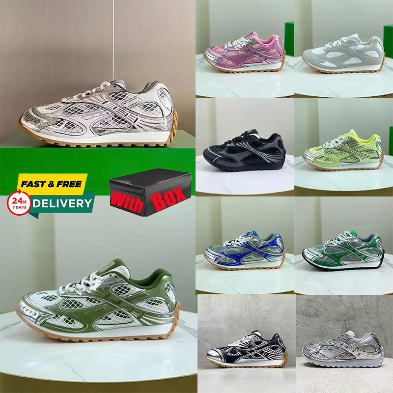 with box Designer Runneing shoes Sports Shoes Sneaker Casual Shoes Women Men Luxury Leather Trainers Leather Classic Mesh Nylon Fabric Sneakers Shoes Daily eur 35-45