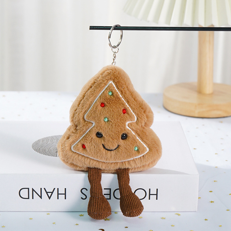 Free delivery bag charm Plush bag pendant with simple design cute backpack decoration