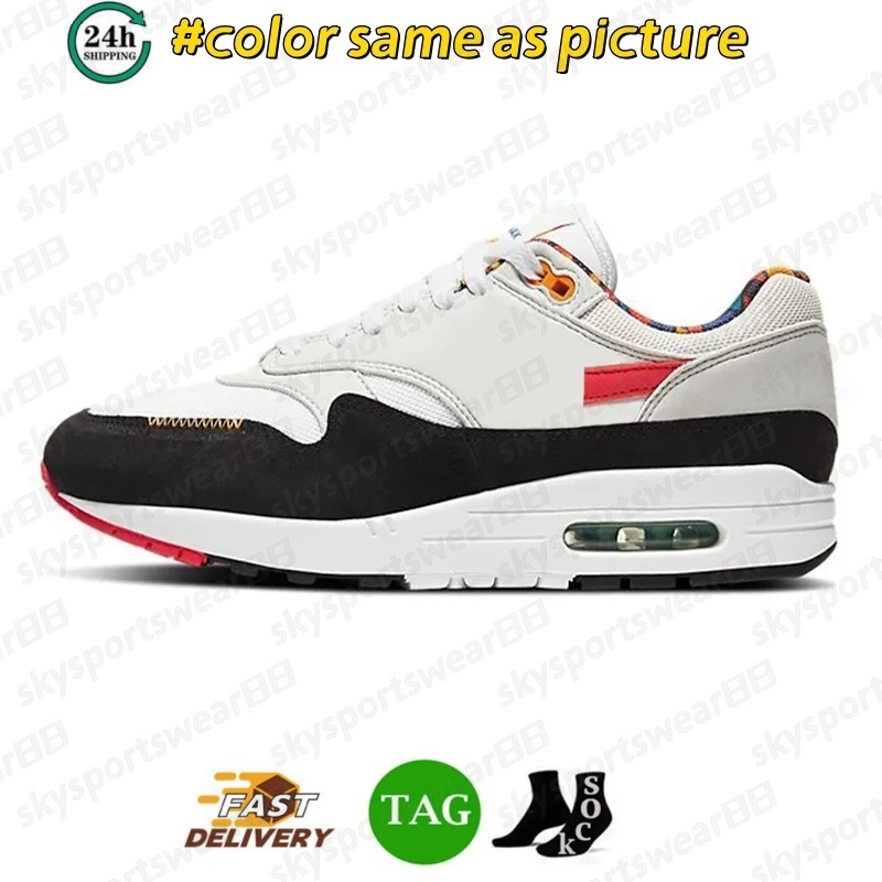 2026 delivery designer shoes 1 87 men wen patta waves black monarch baroque brown saturn gold wheat treeline mens running sneakers sports trainers 36-