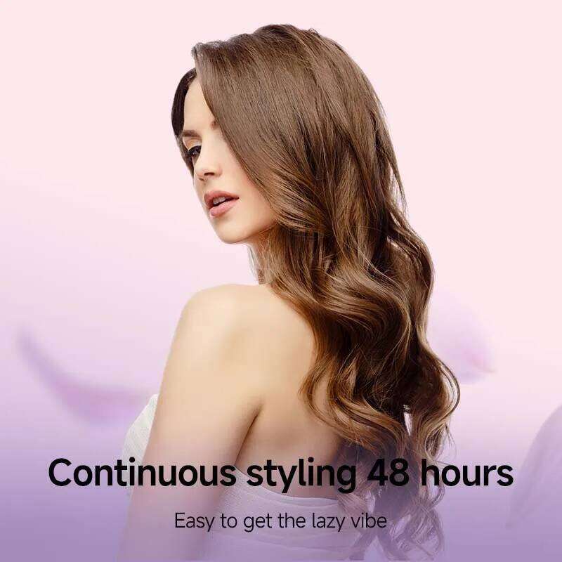 Hair Curler with Interchangeable Heads - 9mm/13mm/32mm Ceramic Barrels Curling Iron Wand Set, Multi-Size Roller Rod Styling Tool H260110