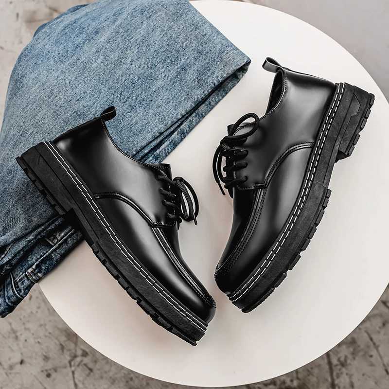 2025 New Mens Leather Shoes - Durable Comfortable Breathable Stylish H260425