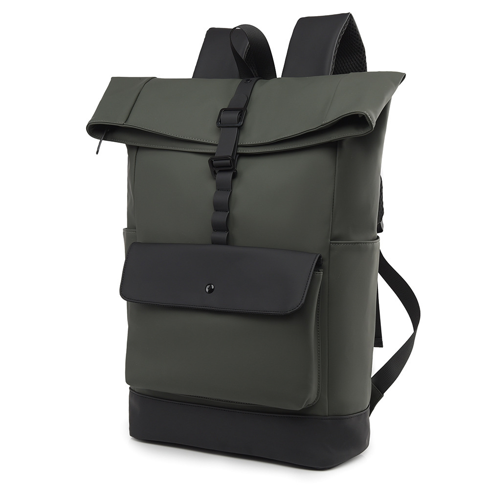 Cross-Border Wholesale Xiaomi Mijia Rolled Edge Casual Lightweight Backpack free shipping Travel Men and luxury designer Women Large Capacity Computer