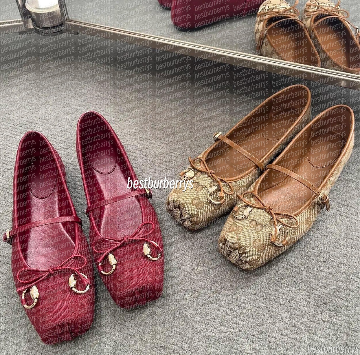 Ballet flat Paris Designer Professional Dance Shoes Satin ballerinas Bowknot Round toe Shallow Mouth Single Shoe Mary Jane comfort flat sandals women Loafers 35-40