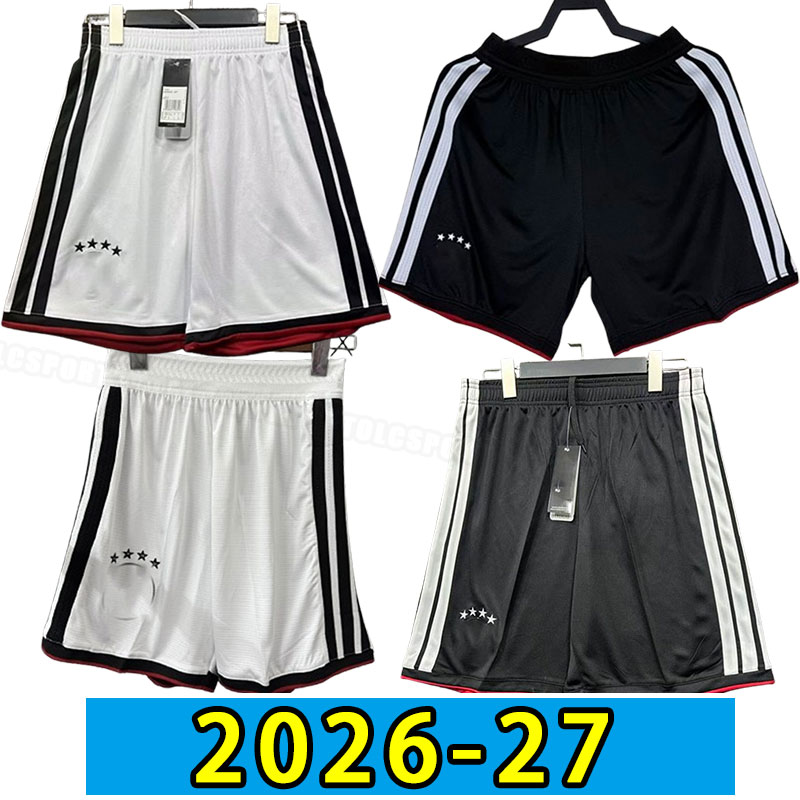 2026 Soccer SHORTs Germany SANE HUMMELS KROOS WERNER MULLER Football Pants 2027 GOTZE Gnabry REUS MUSIALA 26 27 home away short sleeve 125 years player version