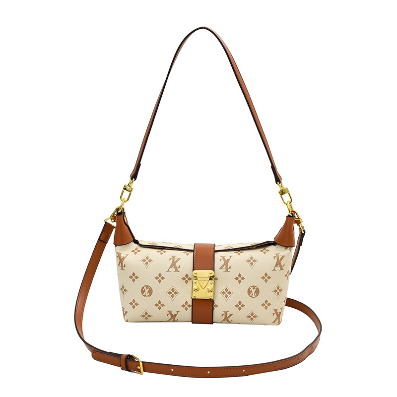 Bestselling 2026 New Design Arrival Classic Printed Fashion Versatile Shoulder Bag Women's Elegant Trendy Metal Buckle Handbag Crossbody Bag Free