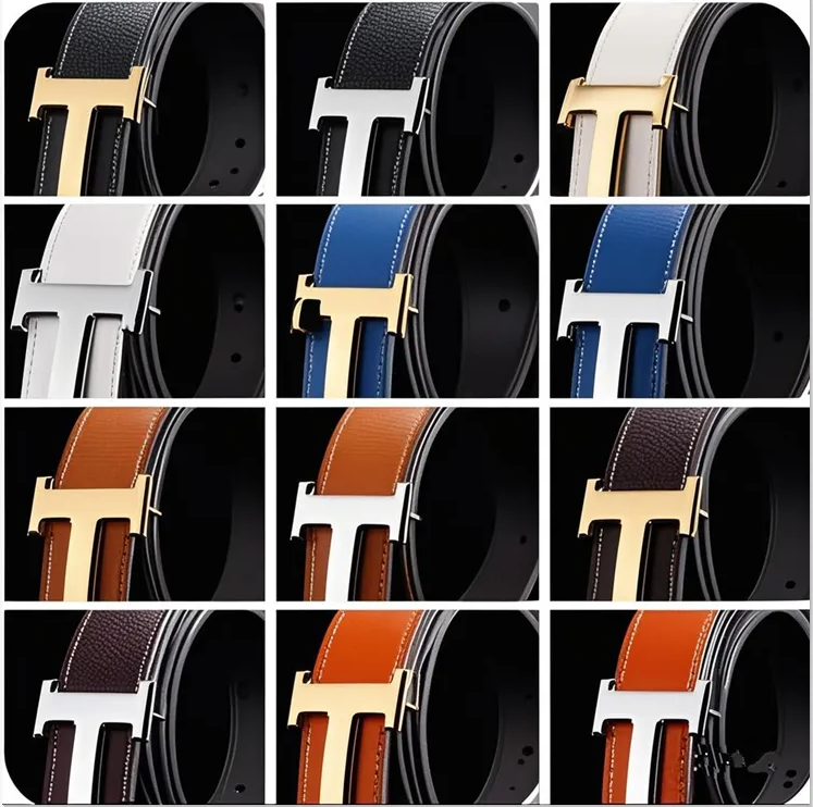 Fashion Brand Designers Belt Leather Belt Business Trouser Strap Pant Ceinture Homme SBuckle Cowhide Men Belts