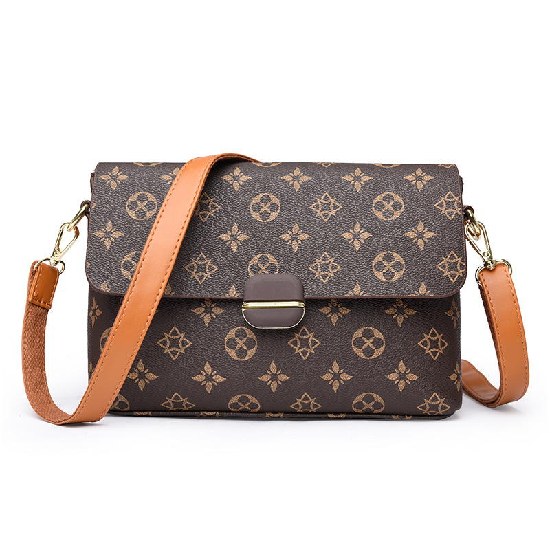 2026s New Design Arrival Fashion Classic Print Women Bag Large Capacity Retro Elegance Shoulder Bag Trendy Versatile Crossbody Bag Free Shipping