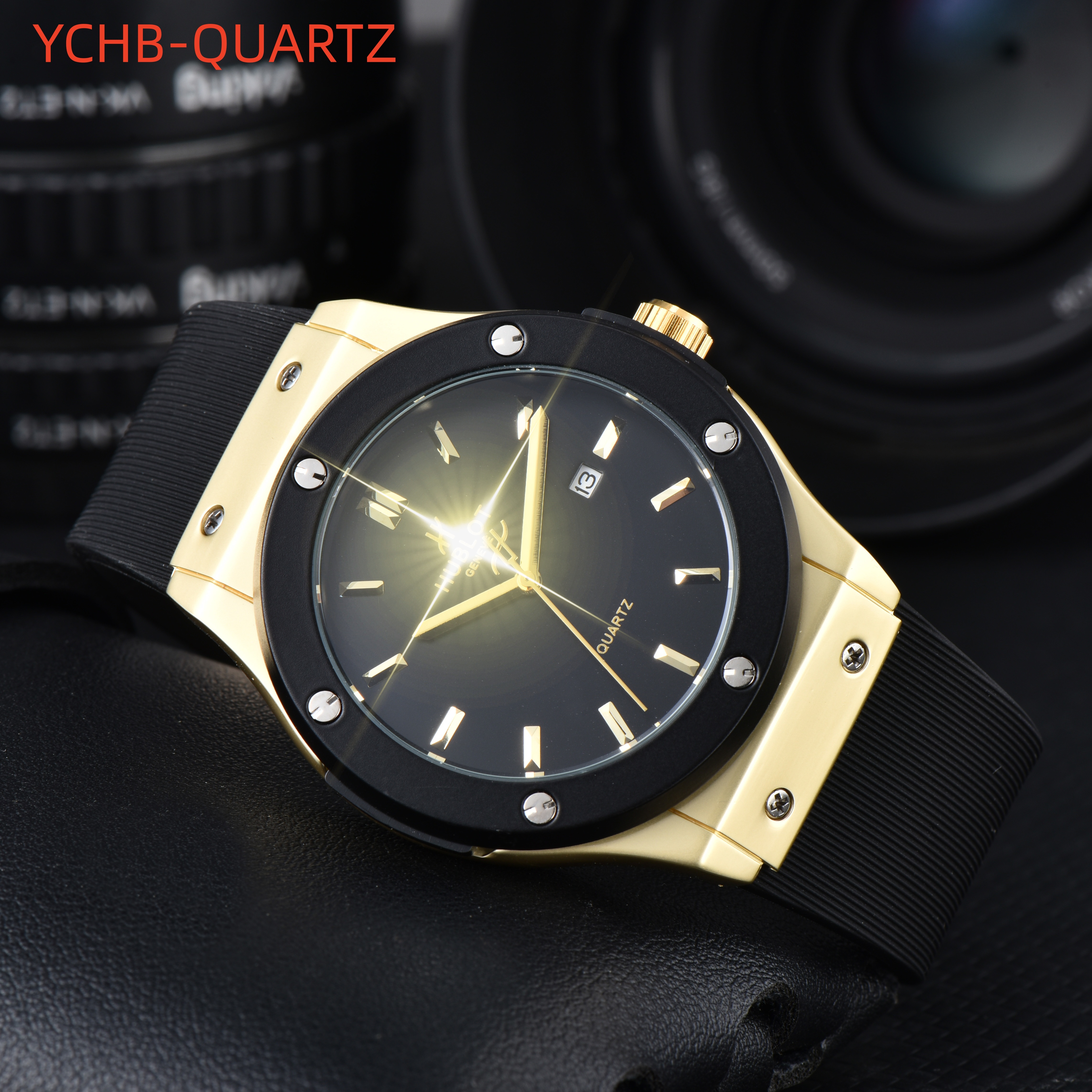 HOT Luxury Womens Hubloity Watch Designer Watches Premium Quartz Movement Stainless Steel Bracelet Glass Waterproof men Wristwatches Multi color selection 309