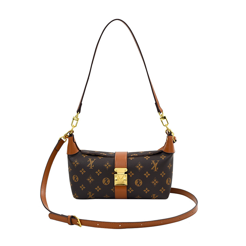 Bestselling 2026 New Design Arrival Classic Printed Fashion Versatile Shoulder Bag Women's Elegant Trendy Metal Buckle Handbag Crossbody Bag Free