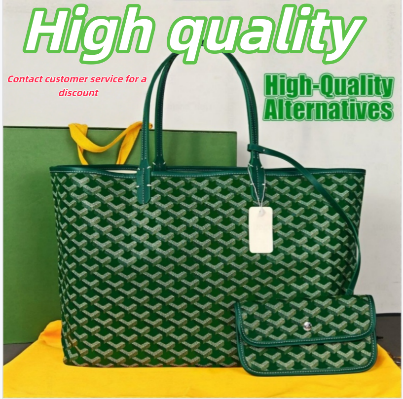 10A goyared bag tote bag sac designer shoulder bag designer bags for women highest quality luxury handbag vintage designer bag hand monogram Green bag012